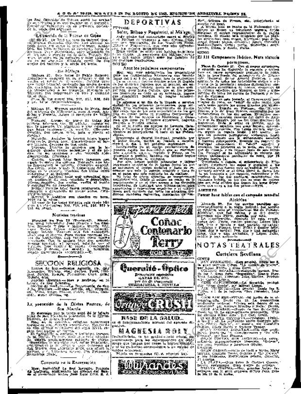 ABC SEVILLA 28-08-1945 página 13