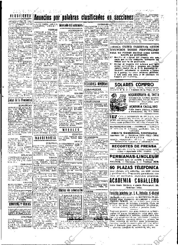 ABC MADRID 31-08-1945 página 19