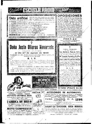 ABC MADRID 31-08-1945 página 2