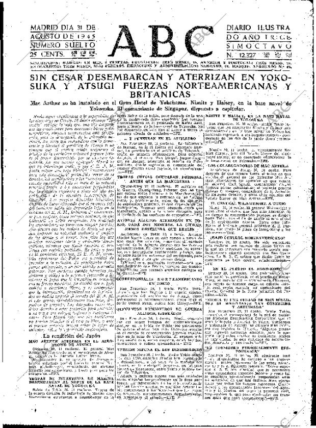 ABC MADRID 31-08-1945 página 7