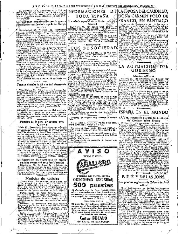 ABC SEVILLA 01-09-1945 página 5