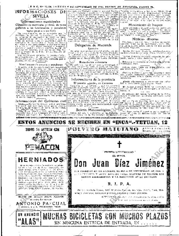 ABC SEVILLA 06-09-1945 página 10