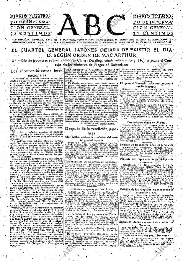 ABC SEVILLA 11-09-1945 página 3