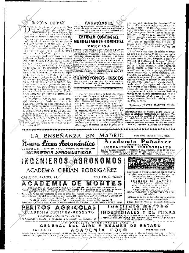 ABC MADRID 12-09-1945 página 6
