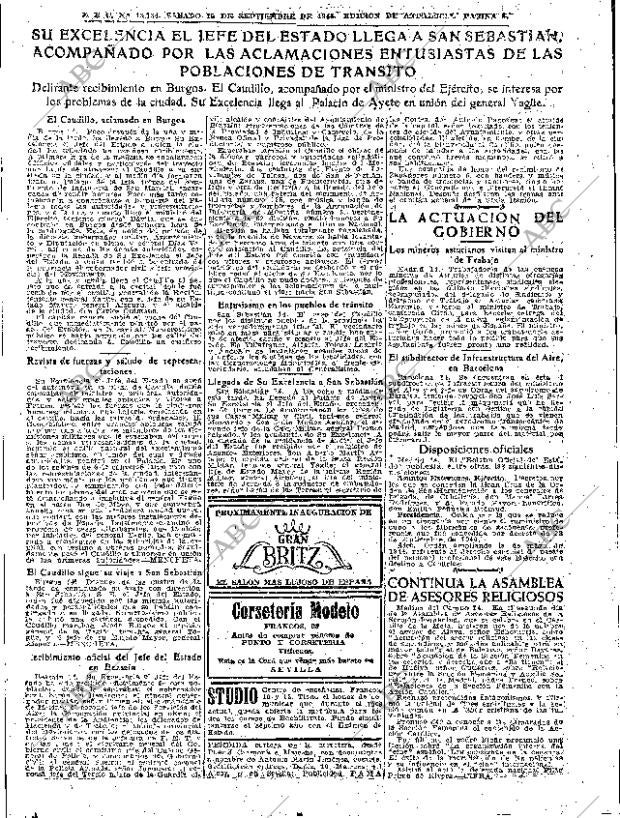 ABC SEVILLA 15-09-1945 página 5