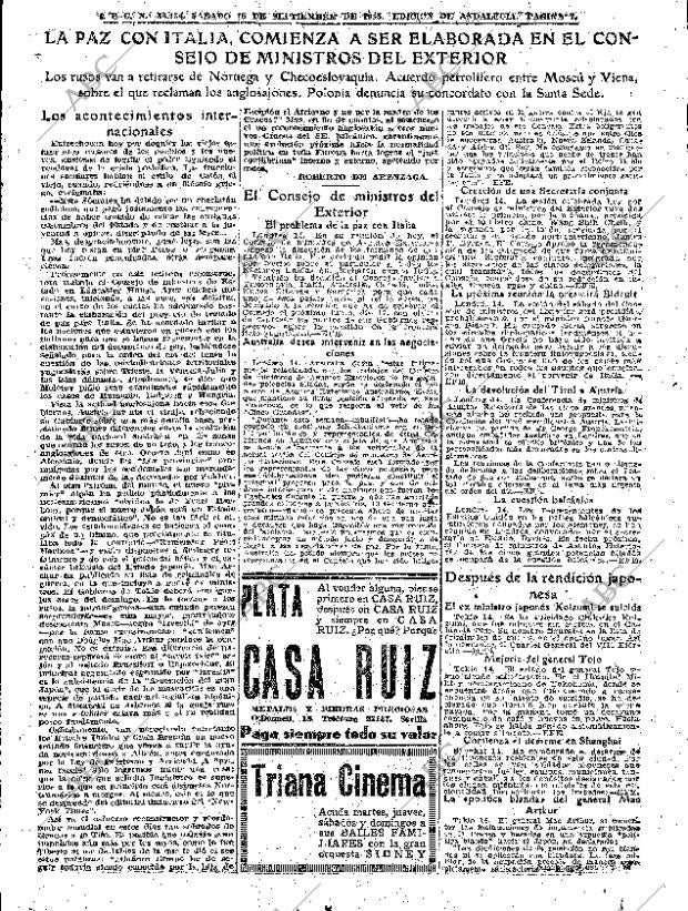 ABC SEVILLA 15-09-1945 página 7