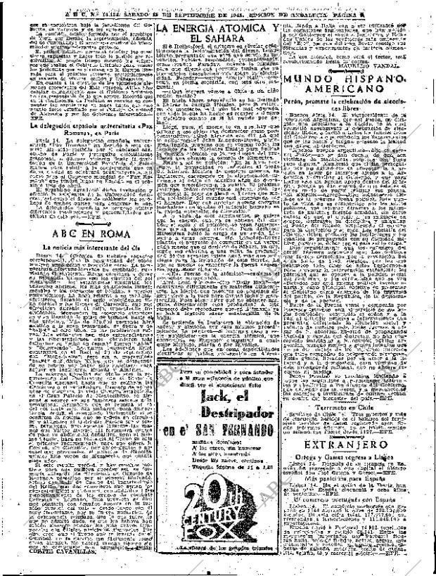 ABC SEVILLA 15-09-1945 página 9