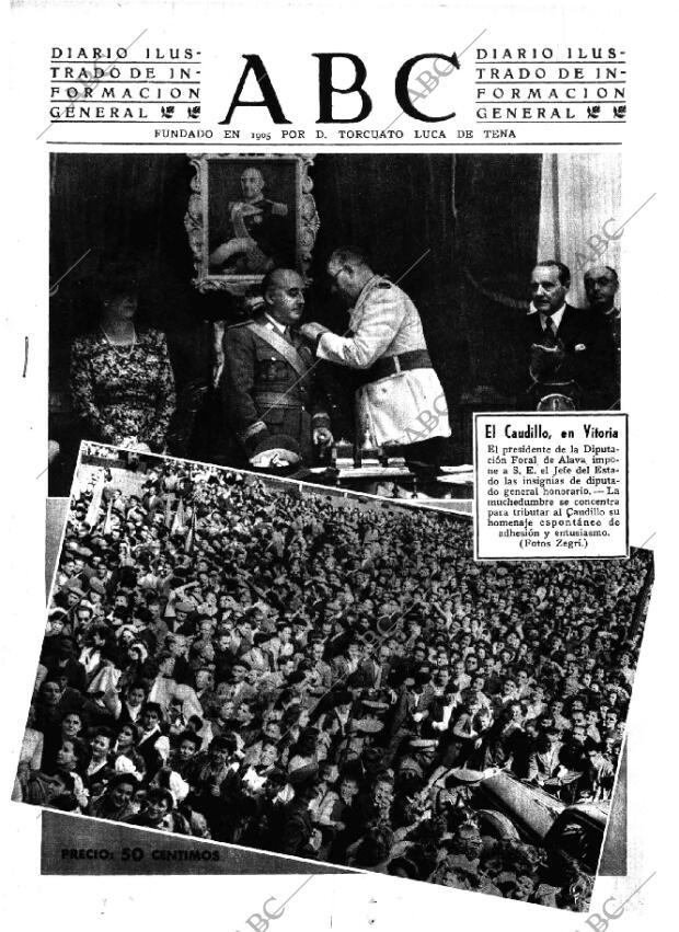 ABC MADRID 20-09-1945 página 1