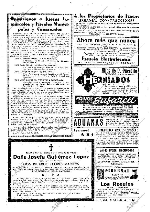 ABC SEVILLA 25-09-1945 página 12