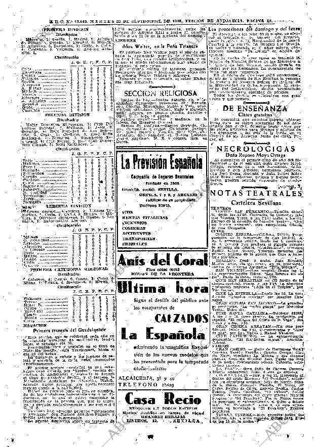 ABC SEVILLA 25-09-1945 página 17