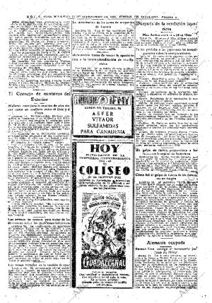 ABC SEVILLA 25-09-1945 página 6