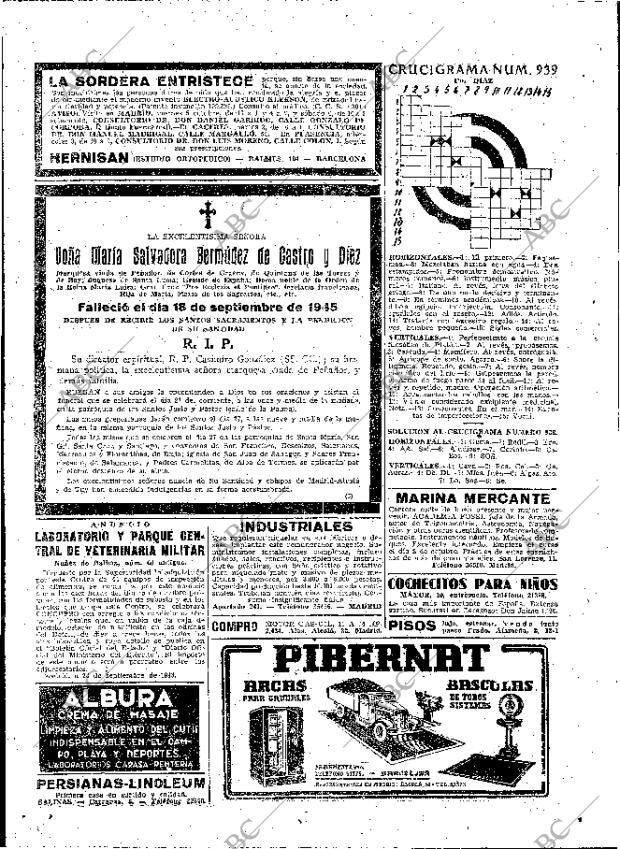 ABC MADRID 26-09-1945 página 2