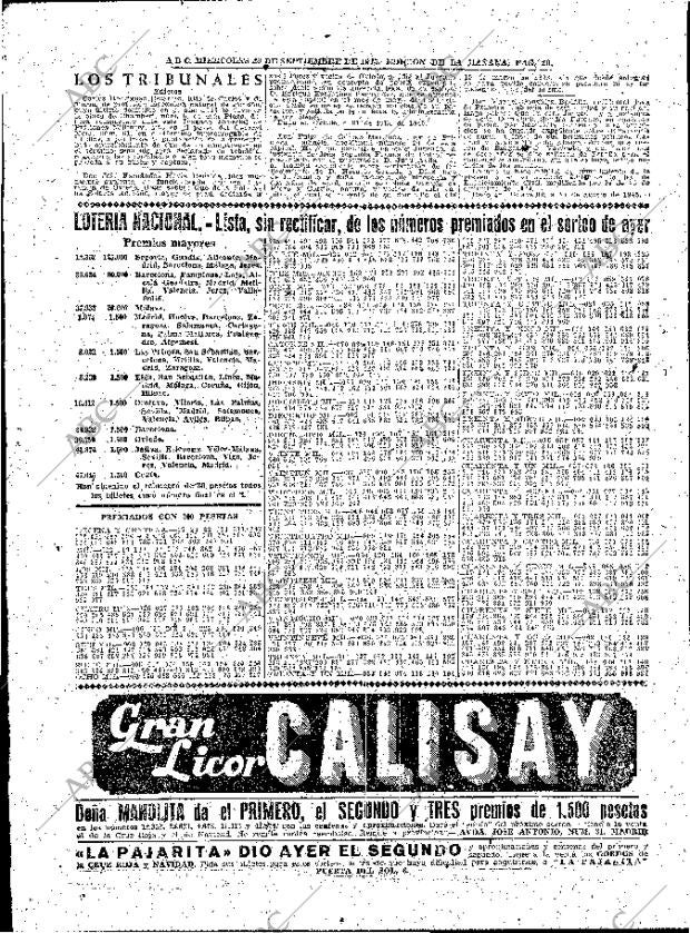 ABC MADRID 26-09-1945 página 20