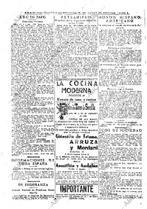 ABC SEVILLA 27-09-1945 página 6