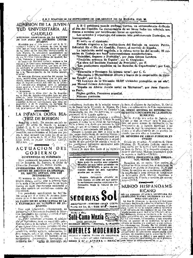 ABC MADRID 30-09-1945 página 25