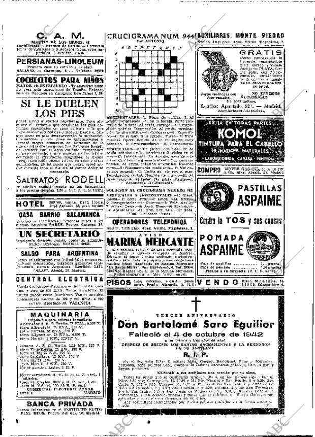ABC MADRID 03-10-1945 página 2
