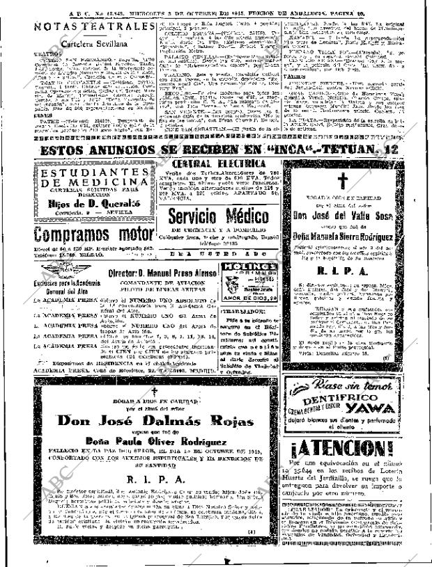 ABC SEVILLA 03-10-1945 página 10