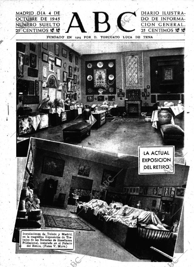 ABC MADRID 04-10-1945 página 1