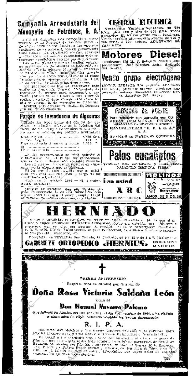 ABC SEVILLA 06-10-1945 página 10