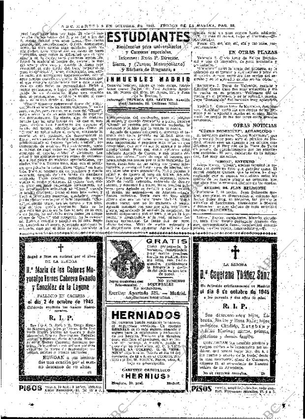 ABC MADRID 09-10-1945 página 27