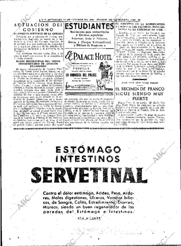 ABC MADRID 10-10-1945 página 12