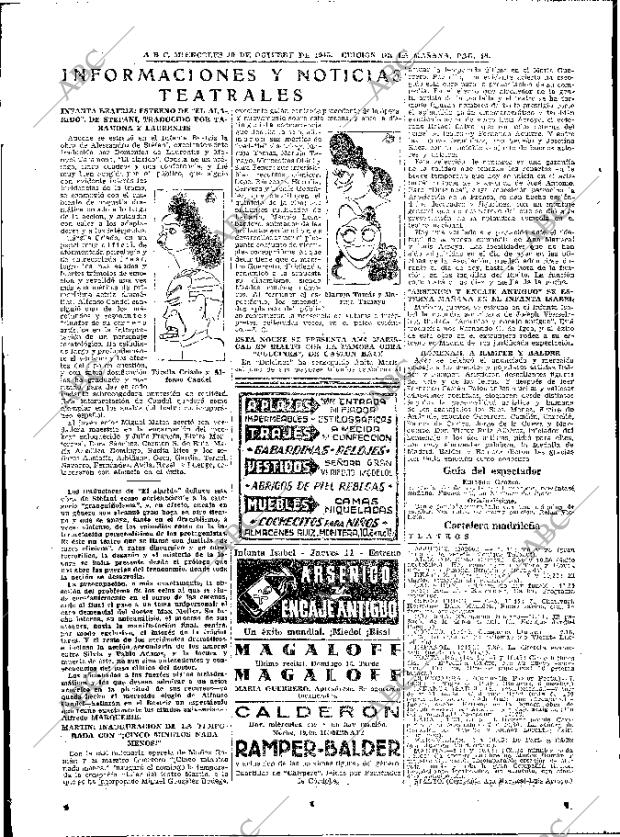 ABC MADRID 10-10-1945 página 18