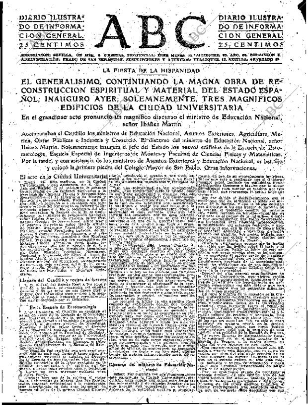 ABC SEVILLA 13-10-1945 página 3