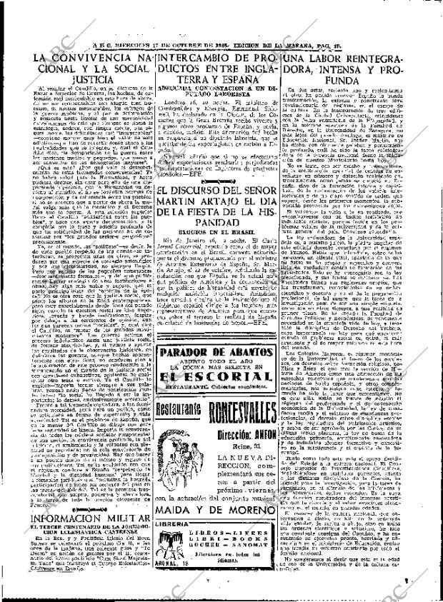 ABC MADRID 17-10-1945 página 17