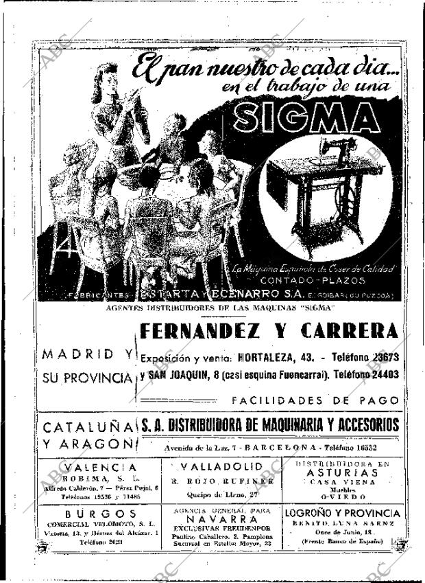 ABC MADRID 20-10-1945 página 2