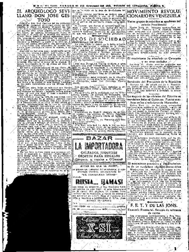 ABC SEVILLA 20-10-1945 página 7