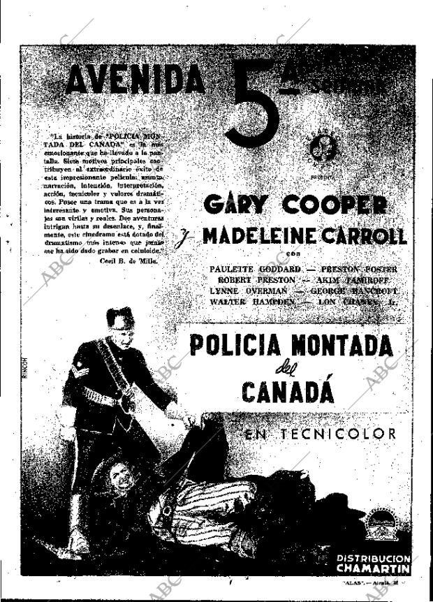 ABC MADRID 21-10-1945 página 21