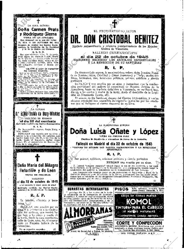 ABC MADRID 23-10-1945 página 27