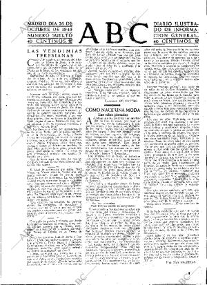 ABC MADRID 26-10-1945 página 3