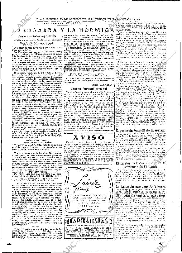 ABC MADRID 28-10-1945 página 38