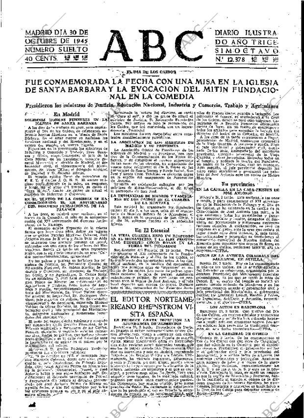 ABC MADRID 30-10-1945 página 15