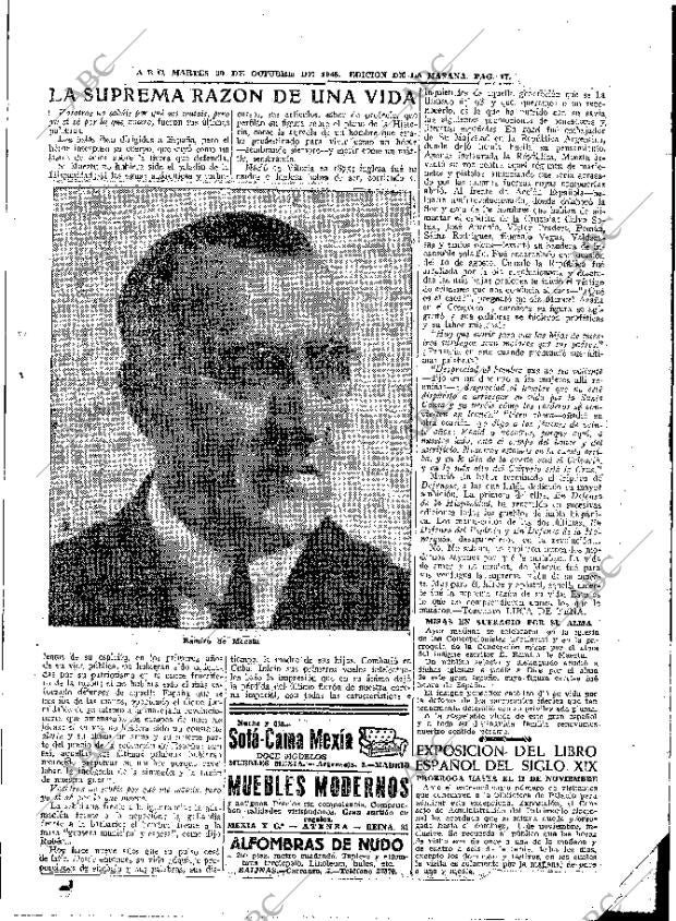 ABC MADRID 30-10-1945 página 17