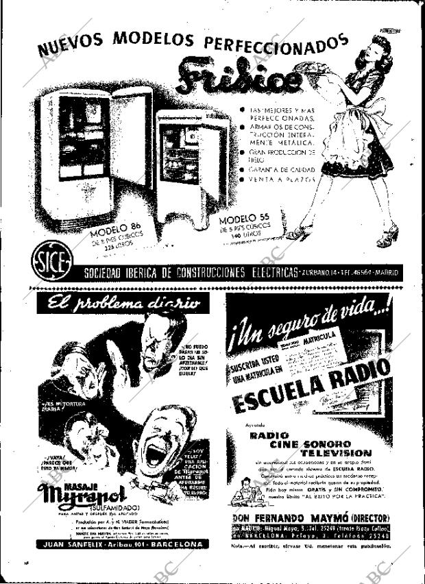 ABC MADRID 31-10-1945 página 4