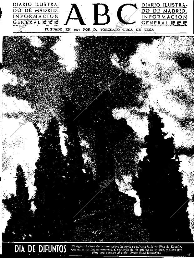 ABC SEVILLA 02-11-1945 página 1