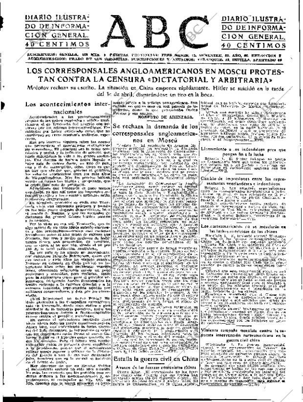 ABC SEVILLA 02-11-1945 página 3