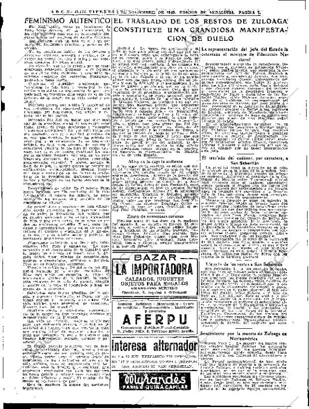 ABC SEVILLA 02-11-1945 página 7