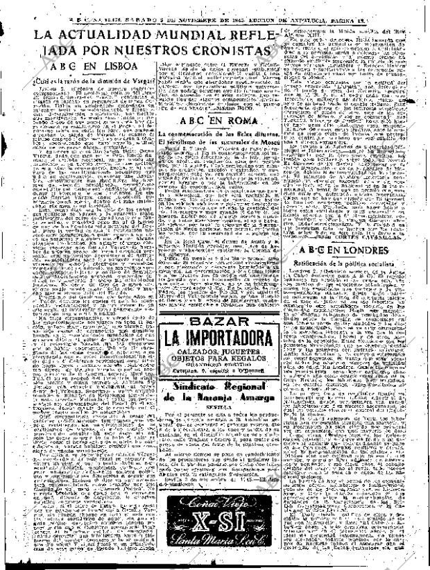 ABC SEVILLA 03-11-1945 página 13