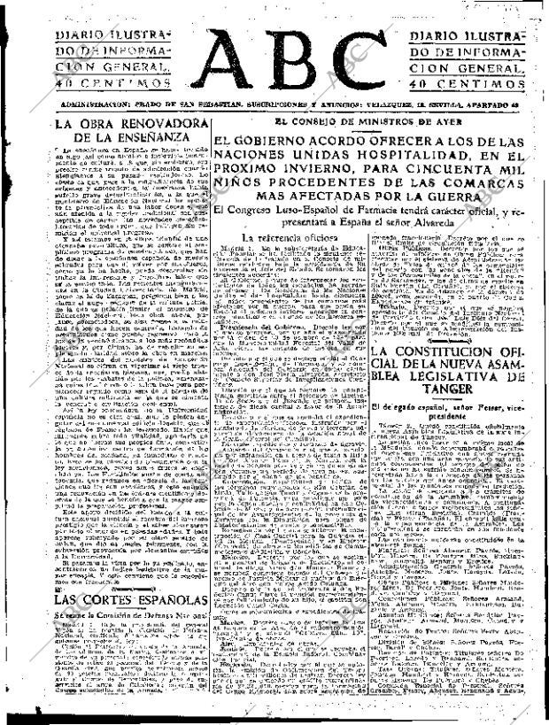 ABC SEVILLA 03-11-1945 página 7