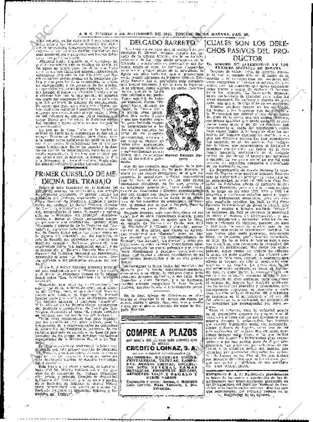 ABC MADRID 06-11-1945 página 20