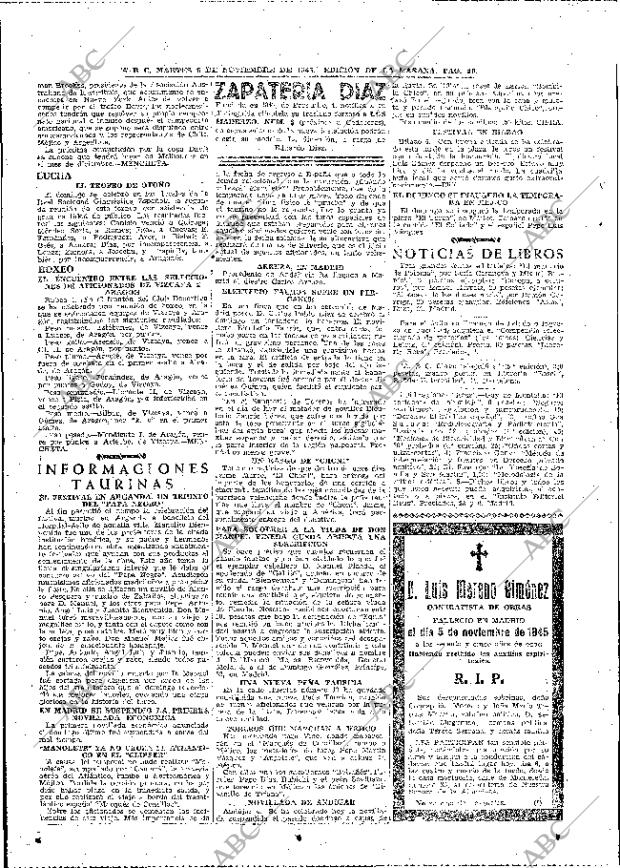 ABC MADRID 06-11-1945 página 26