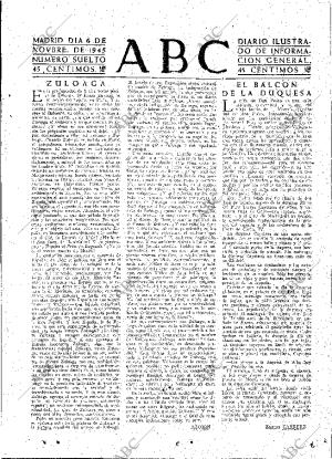 ABC MADRID 06-11-1945 página 3