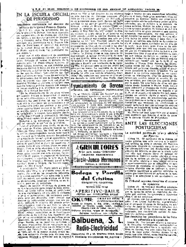 ABC SEVILLA 11-11-1945 página 13