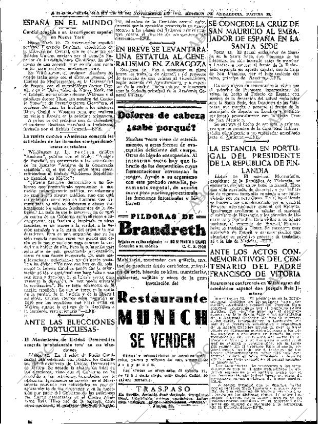 ABC SEVILLA 13-11-1945 página 12