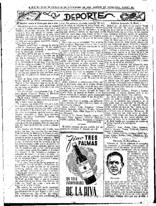 ABC SEVILLA 13-11-1945 página 17