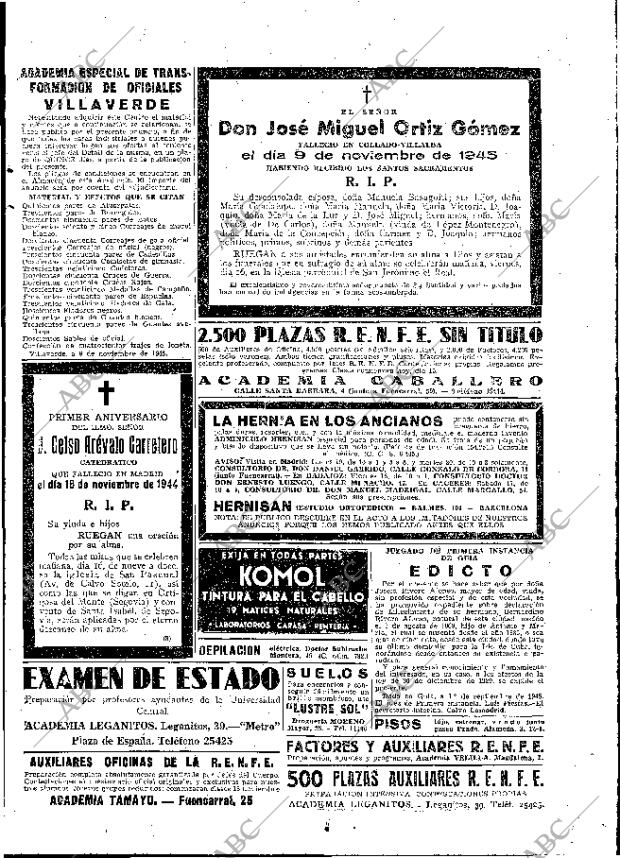 ABC MADRID 15-11-1945 página 31