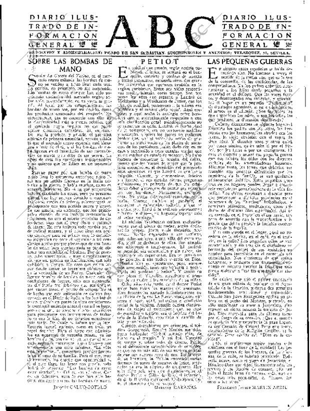 ABC SEVILLA 15-11-1945 página 3